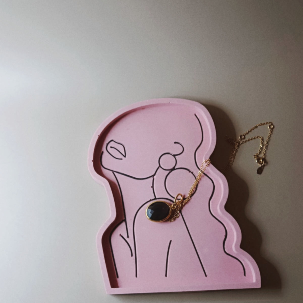 Lady Decorative Tray
