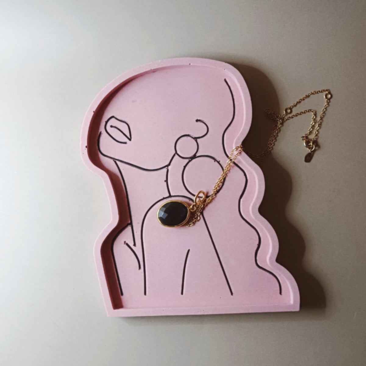 Lady Decorative Tray